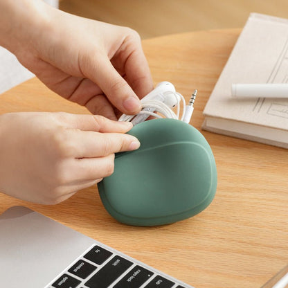 Silicone Earphone Storage Box – Portable Earbud Case - RoomWise