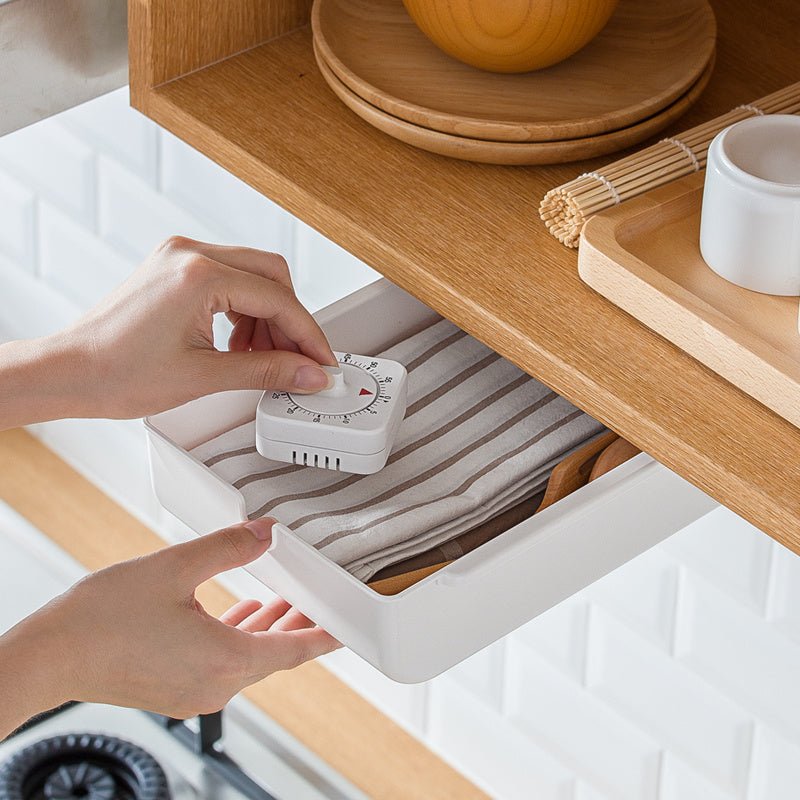 Under-Desk Storage Box – Compact Organizer - RoomWise